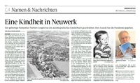 Artikel Rheinische Post vom 5. Januar 2022